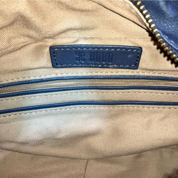 HOBO Leather Satchel Purse Bag New Condition Sage Blue Color - Picture 8 of 9